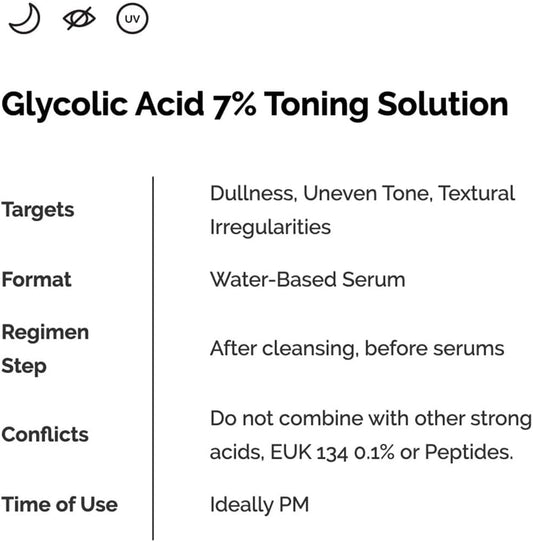 The Ordinary Glycolic Acid 7% Toning Solution