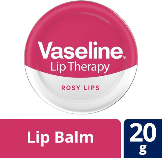 Vaseline Lip Therapy Rose & Almond Oil Lip Balm, 20g