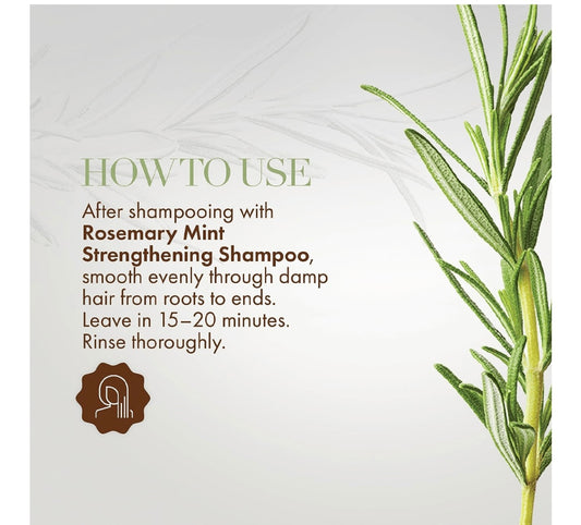 قناع تقوية الشعر بإكليل الجبل والنعناع من ميلي اورجانيكس - 340 جم