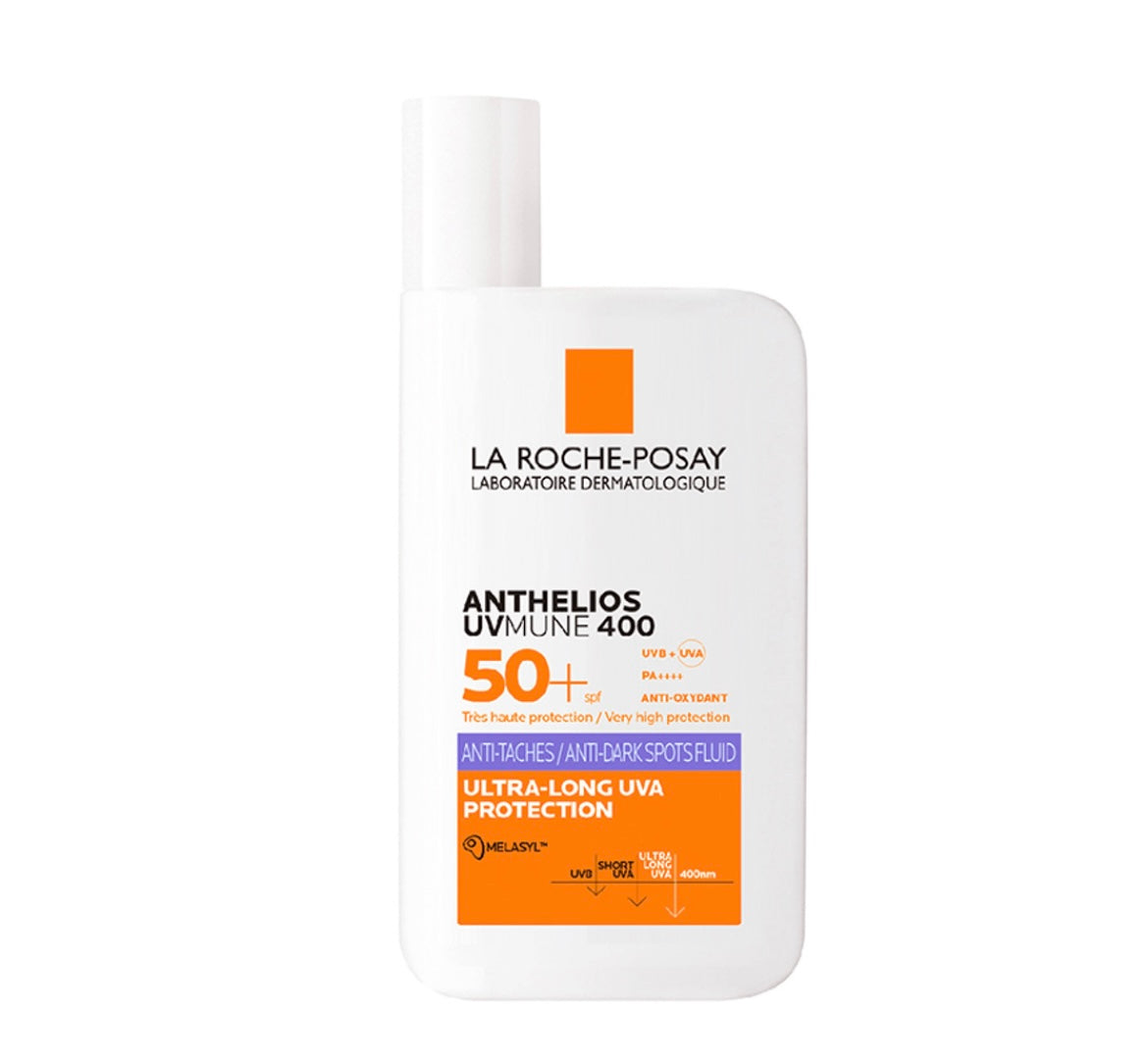 لاروش بوزيه أنثيليوس يو في ميون 400 مضاد للبقع بعامل حماية +SPF 50 - 50 مل