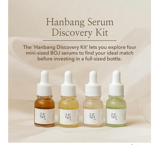مجموعة سيروم هانبانغ ديسكوفري من بيوتي اوف جوسون - 4 قطع