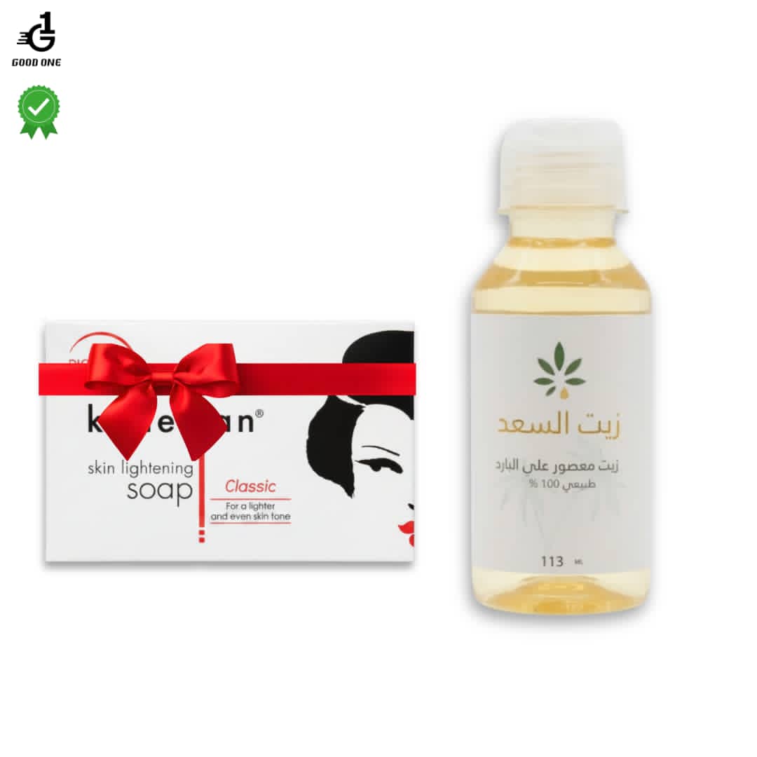 مجموعة زيت السعد مع صابونة كوجي سان