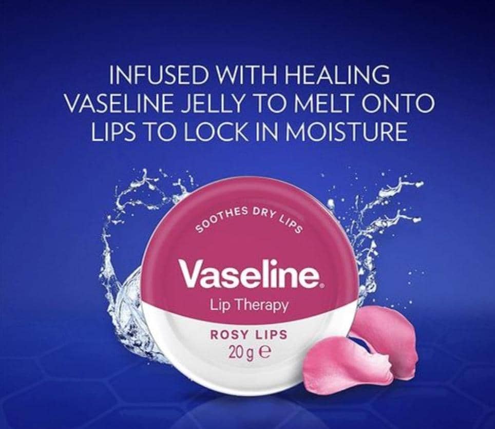 فازلين مرطب ومورد للشفاه - 20جم