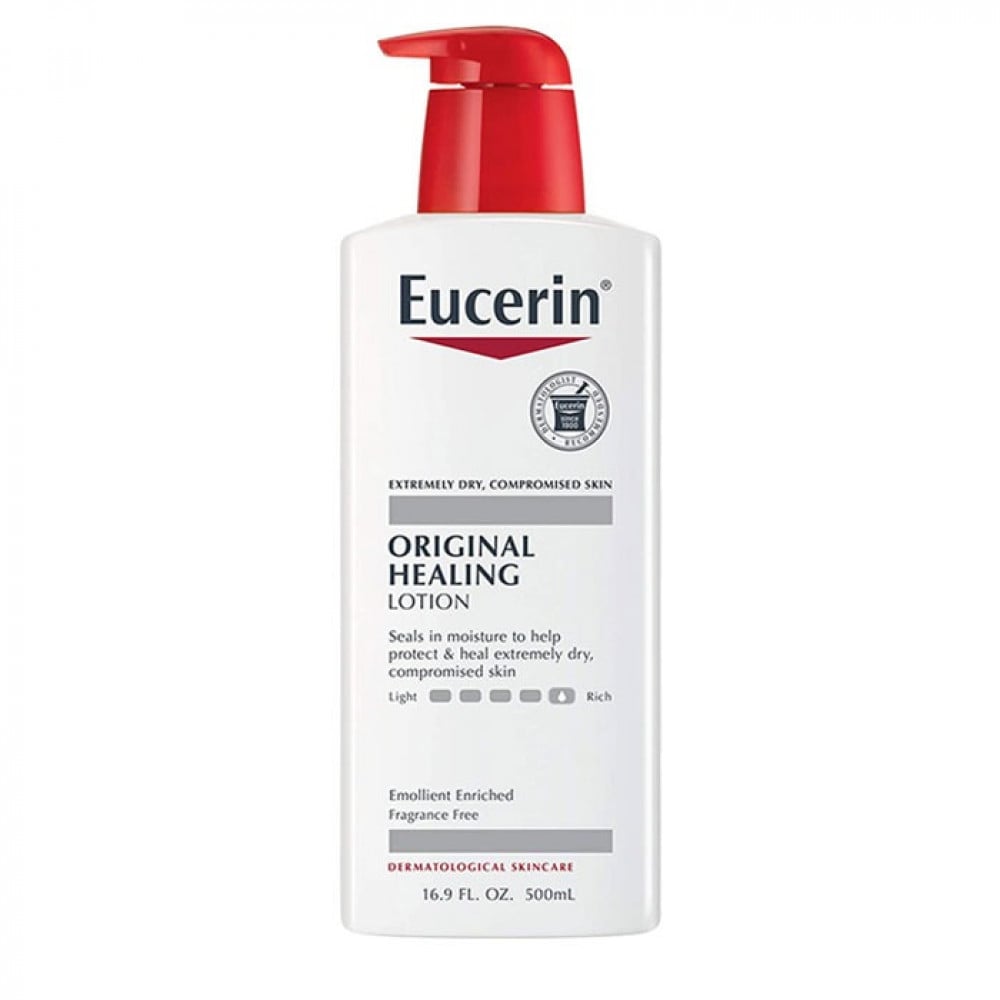 كريم العلاج الأصلى للبشرة الجافة جدا من يوسرين 500مل _ Eucerin Original Healing Lotion 500ml