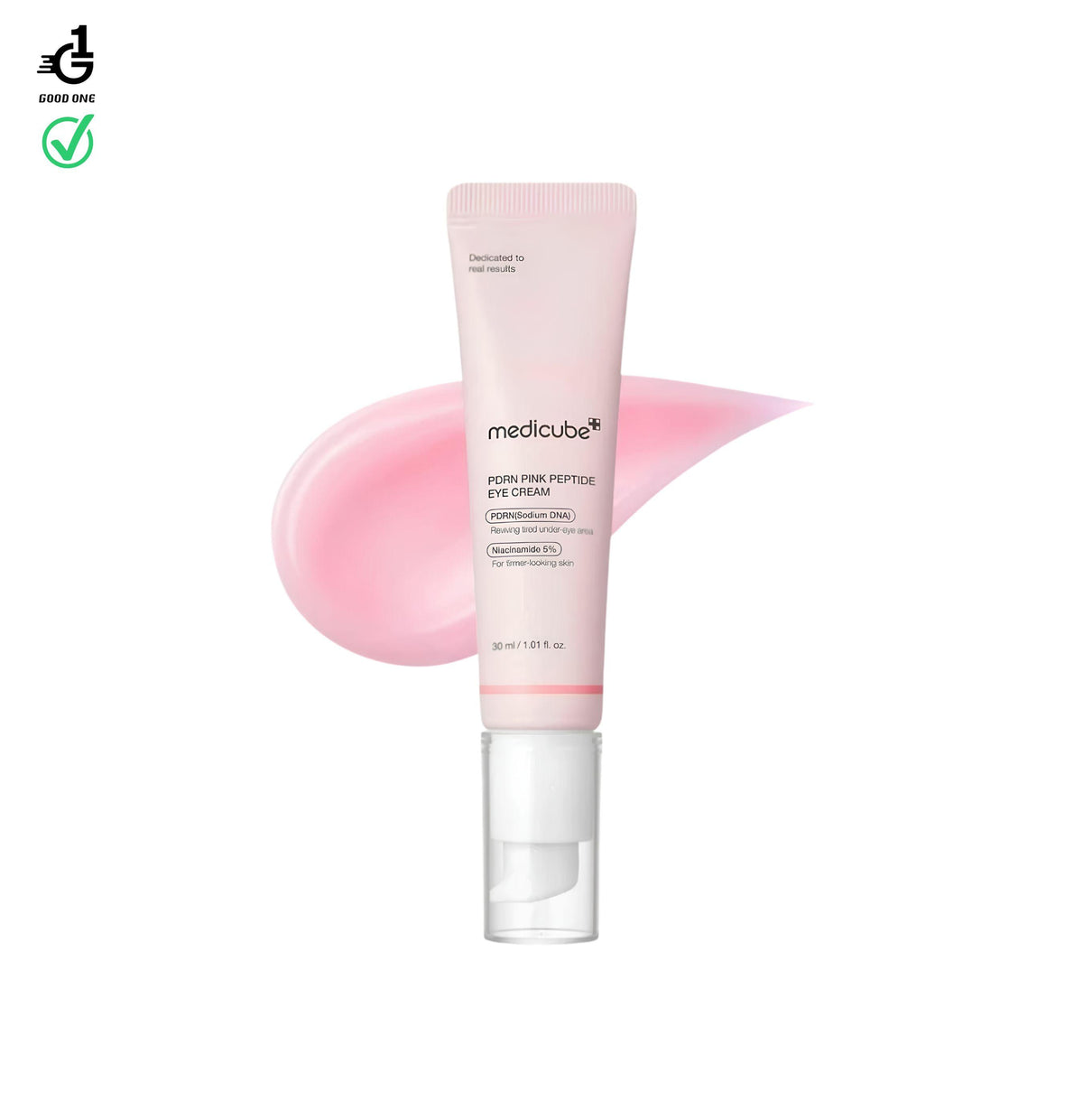 ميديكيوب كريم العيون الوردي الببتيد وPDRN - 30 مل | Medicube PDRN Pink Peptide Eye Cream