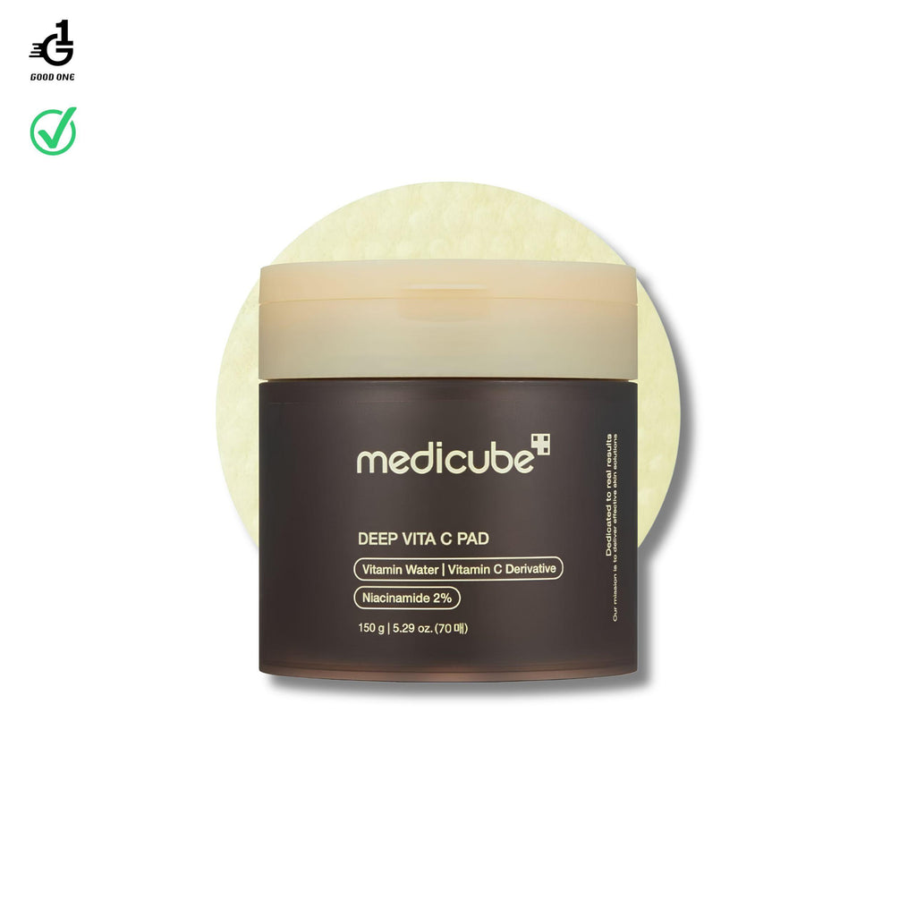 ميديكيوب مسحات ديب فيتا سي لتفتيح البشرة - 70 قطعة | Medicube Deep Vita C Pad