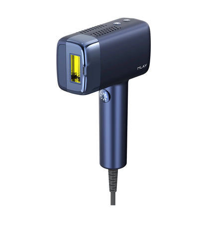 جهاز إزالة الشعر بالليزر ملاي T14 PRO المطور - مليون ومضة ، مستشعر ذكي ، 10 مستويات طاقة ثلاث عدسات - اللون الأزرق