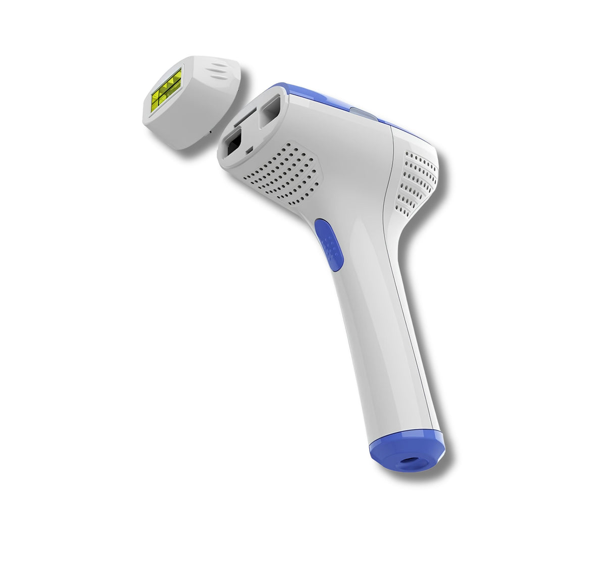 جهاز إزالة الشعر بالليزر ملاي T3 مع ثلاث عدسات - اللون الأزرق