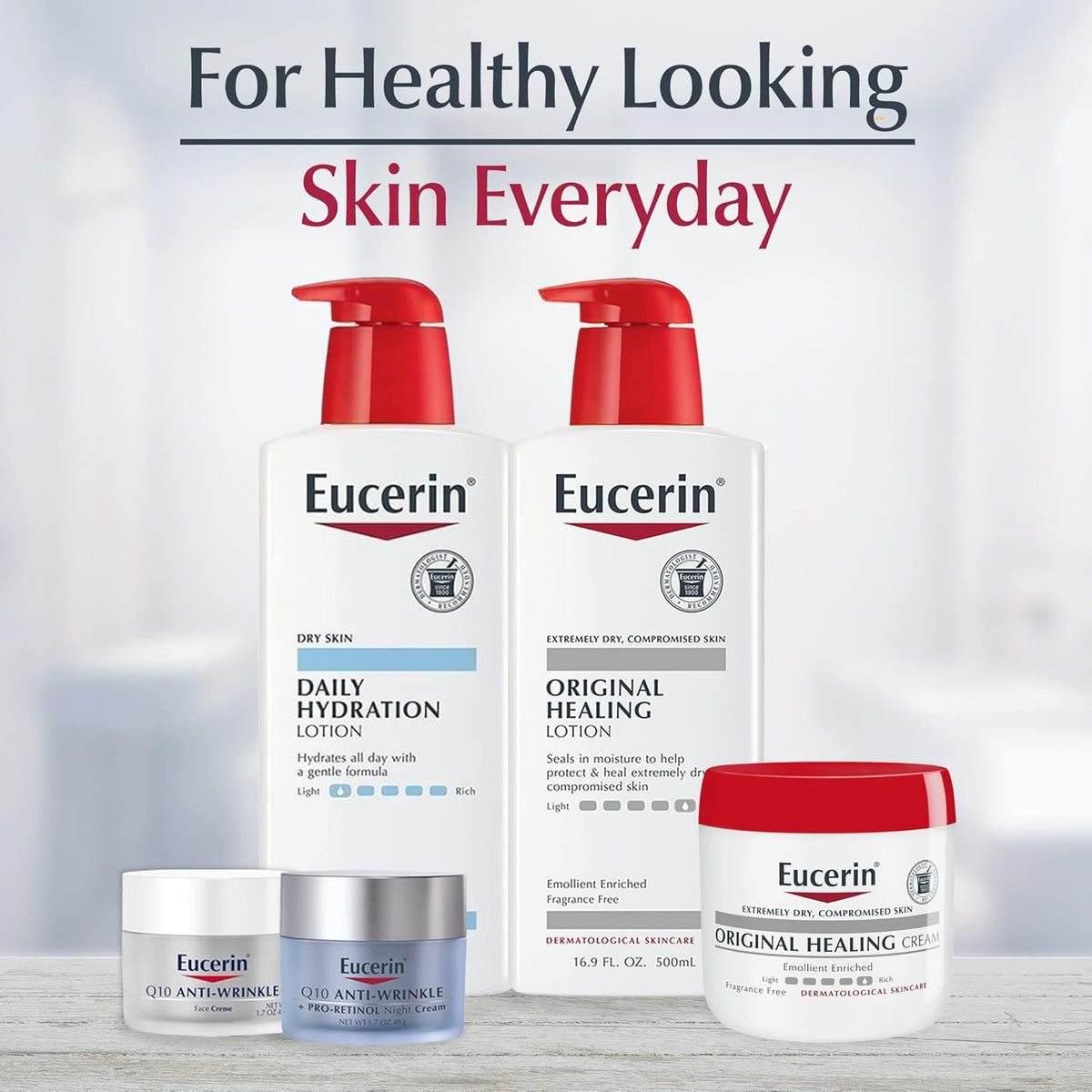 كريم العلاج الأصلى للبشرة الجافة جدا من يوسرين 500مل _ Eucerin Original Healing Lotion 500ml