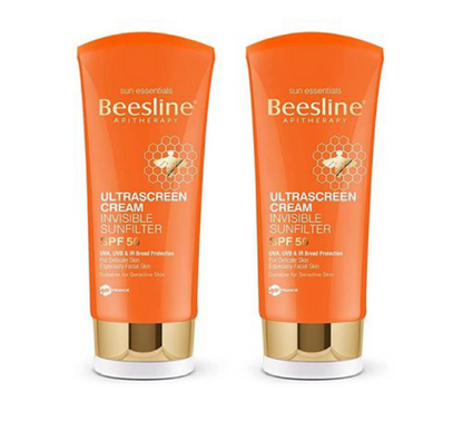 كريم الترا سكرين حاجب شفاف للشمس بعامل حماية 50+ من بيزلين 60مل