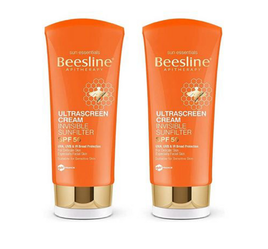 كريم الترا سكرين حاجب شفاف للشمس بعامل حماية 50+ من بيزلين 60مل