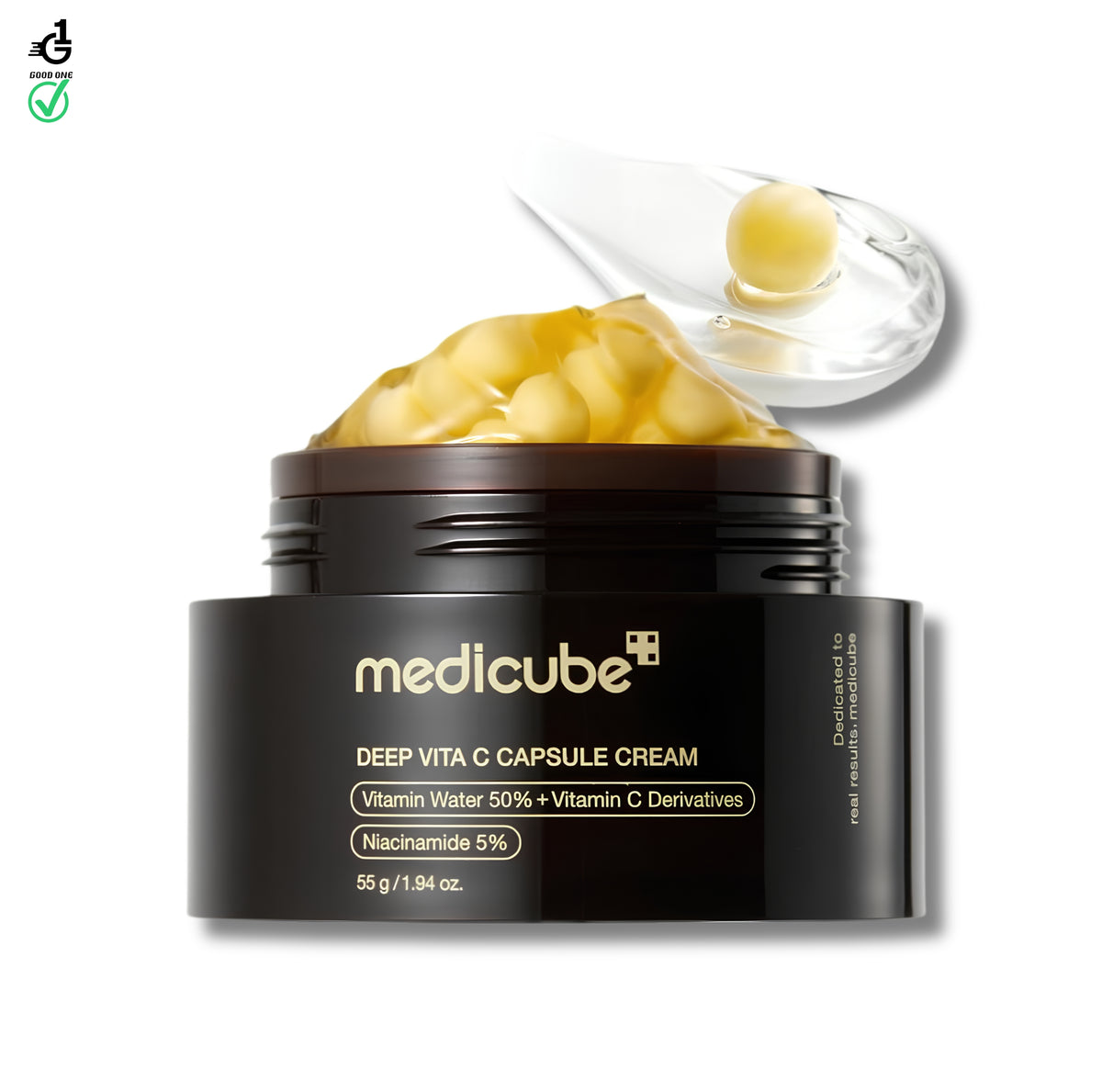 Medicube Collagen Vitamin C Capsule Cream - 55g
ميديكيوب كريم كبسولات الكولاجين بفيتامين سي - 55 جرام