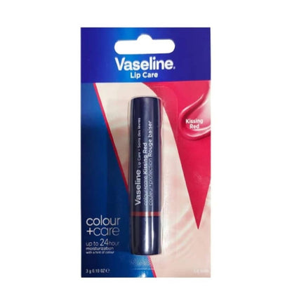 فازلين مرطب شفاه كولور + كير - كيسينج ريد