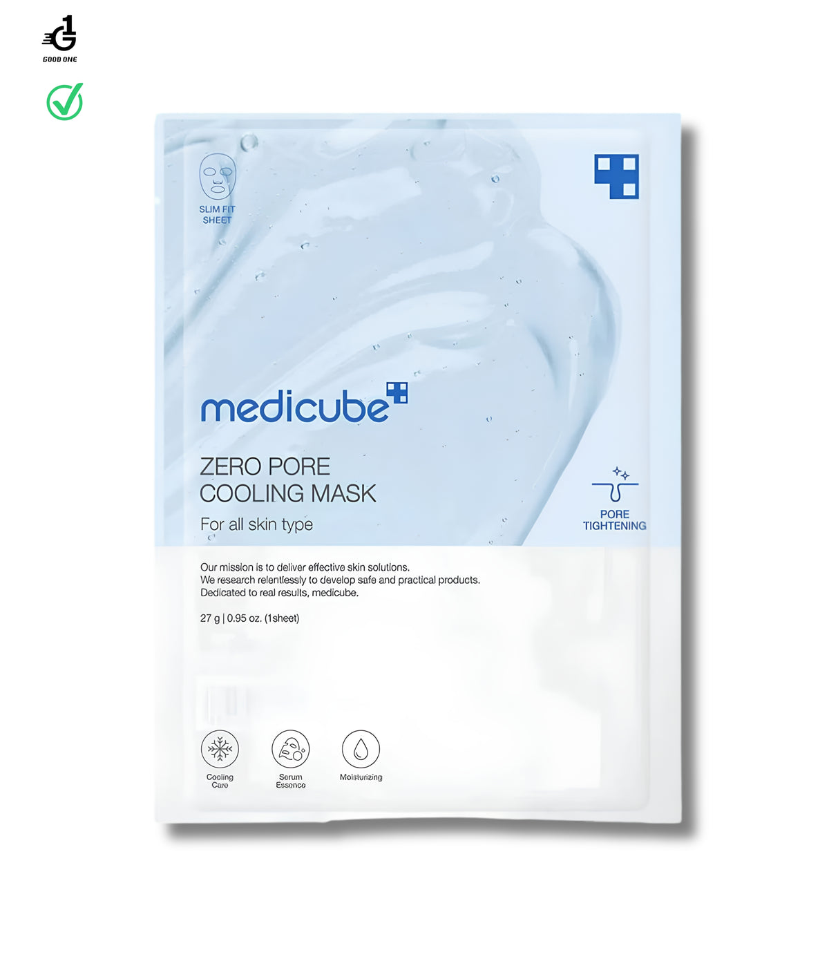 Medicube Zero Pore Cooling Mask
قناع التبريد وتضييق المسام زيرو بور من ميديكيوب