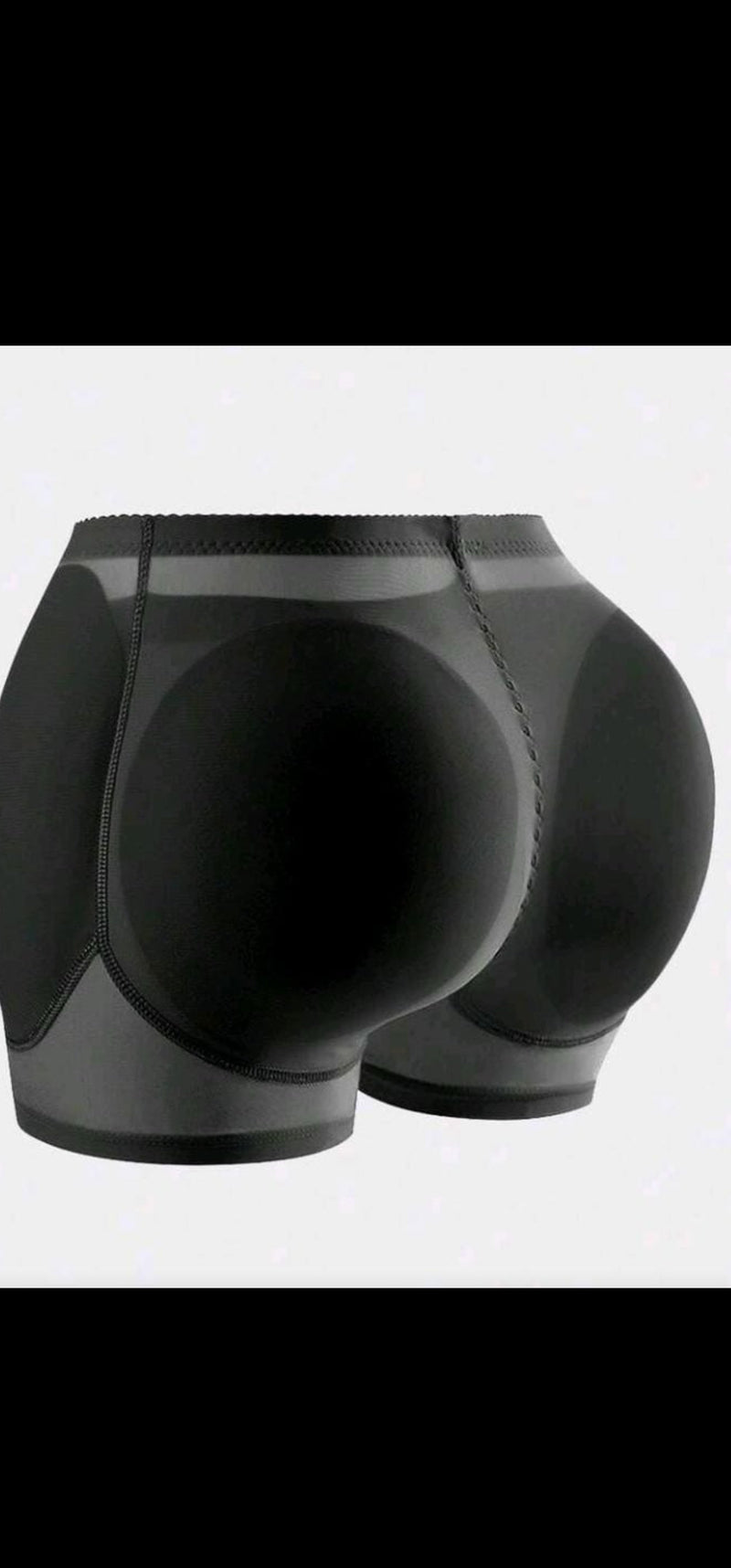 مشد نسائي للجسم مع حشوة قابلة للإزالة، يعزز المؤخرة والورك ويشكل الجسم مع سروال داخلي قصير ضغط، مناسب