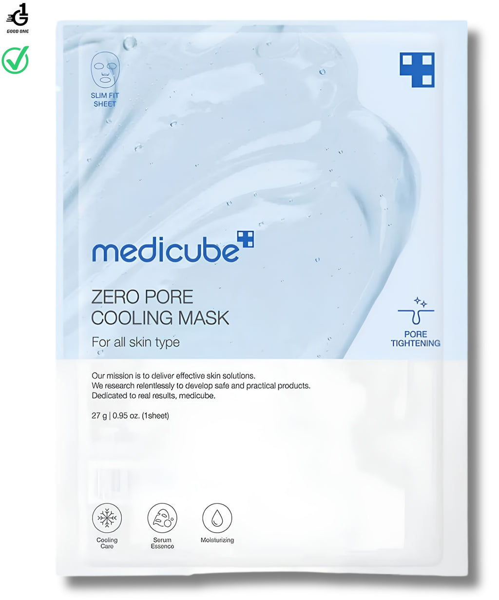 Medicube Zero Pore Cooling Mask
قناع التبريد وتضييق المسام زيرو بور من ميديكيوب