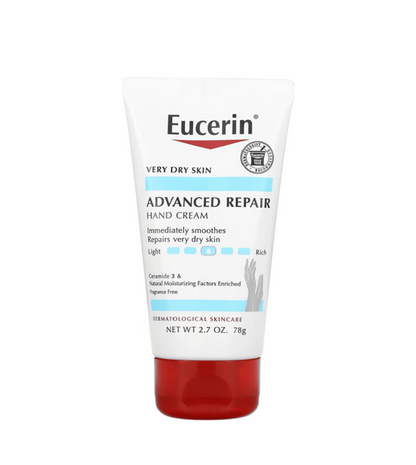 كريم إصلاح اليدين المتقدم للبشرة الجافة الخالي من العطور من يوسيرين 78غ