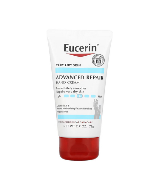 كريم إصلاح اليدين المتقدم للبشرة الجافة الخالي من العطور من يوسيرين 78غ