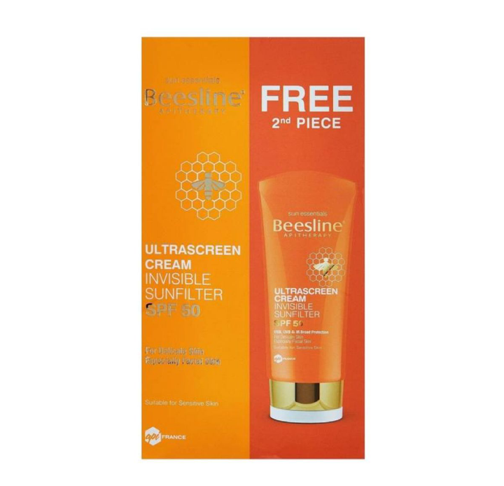 كريم الترا سكرين حاجب شفاف للشمس بعامل حماية 50+ من بيزلين 60مل