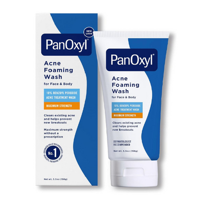 غسول رغوي لحب الشباب بنزويل بيروكسيد 10% من بانوكسيل 156غ