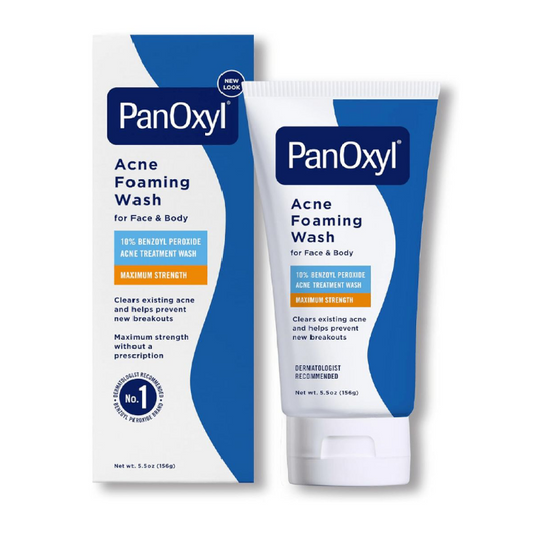 غسول رغوي لحب الشباب بنزويل بيروكسيد 10% من بانوكسيل 156غ